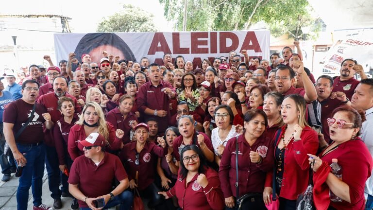 ALEIDA ALAVEZ SE COMPROMETE A FORTALECER DERECHOS LABORALES EN LA ALCALDÍA