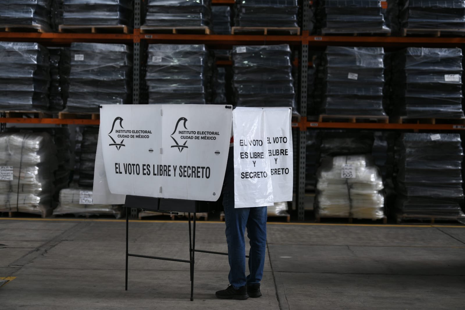 Listos los materiales electorales que se utilizarán en las casillas el 2 de junio en la CDMX